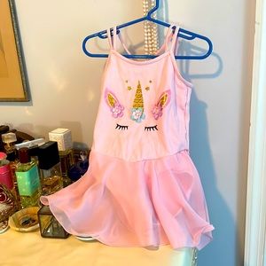 Pink Unicorn ballet leotard